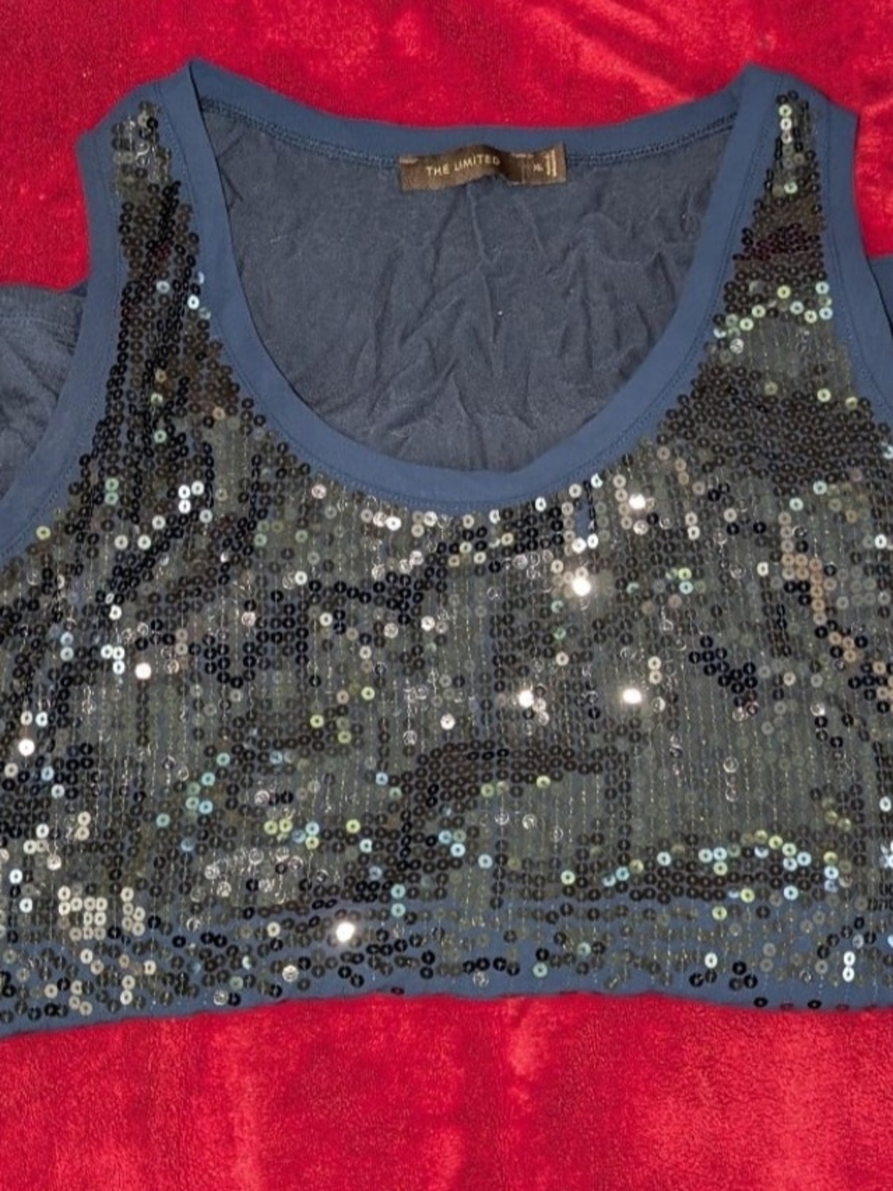 The Limited Sequin Tank Top